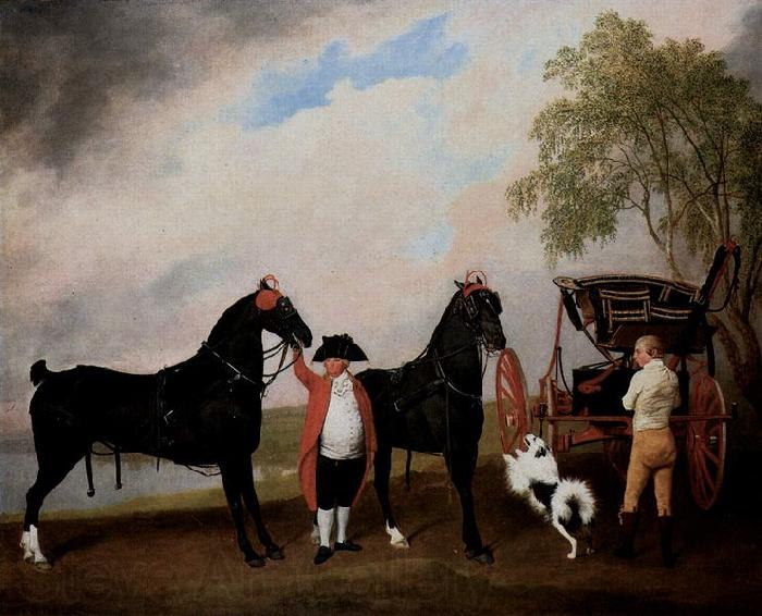 George Stubbs Der Phaeton des Prince of Wales Spain oil painting art